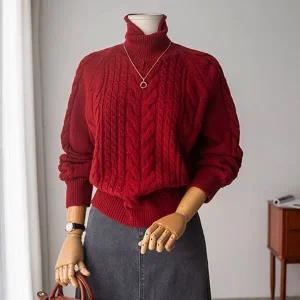 (안나앤모드) judy 케이블 롤링 폴라니트 [니트DZT72]