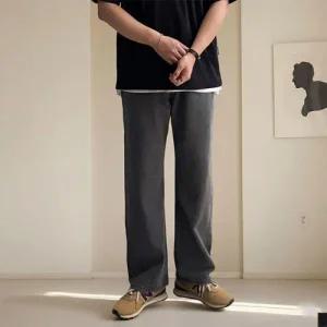 베이직 세미와이드 쿨 청바지 (3color) 다리길어보이는 데님 팬츠 1 WFKMR15