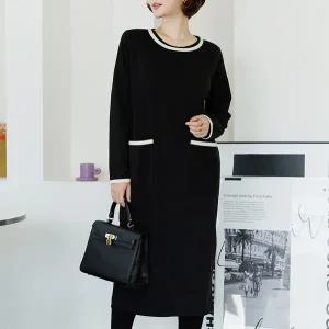 [데드라](110size)코코넬배색원피스 OPB6015_DC