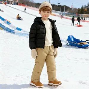 [보리보리/베이-비]BAY-B 유아 스키복 아동 스키바지 키즈 겨울 방한 패딩 눈썰매복 스노우 팬츠 베이지