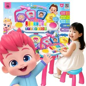 나이스토이 핑크퐁 베베핀 말하고 노래하는 딩동댕 드럼피아노/ 악기놀이 마이크 장난감 완구