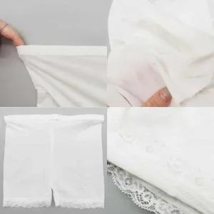 [라일리여성언더웨어] Rly 레깅스 속바지 흰색 치마속바지 속반바지  43296284)