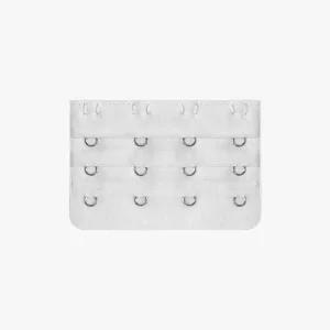 [룽스]연장 브라끈고리 후크 화이트 4버튼