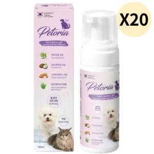 펫토리아 반려동물 샴푸 티트리 발세정제 150ml X20