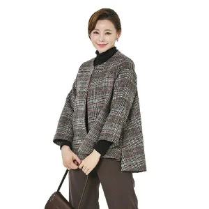 [NS홈쇼핑][겨울원단] 모직 언발 라운드 울 재킷[35594421]