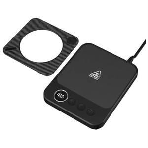 커피 컵 워머 (책상용) 전기 가열 머그컵 자동 차단 기능 사무실 책상/가정/주방용 블랙 EU 플매트 카펫 러