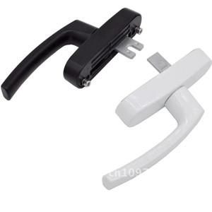 합금 플라스틱 손잡이 슬라이딩 문 드라이브 유리 창 가구 철강 가정용  84mm 욕실 구멍 하드웨어 발코니