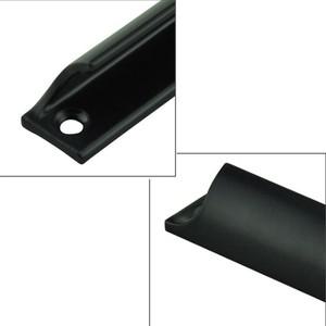 캐비닛 문용 알루미늄 합금 창문 손잡이 2개 고강도 녹 방지 나사 포함 하드웨어