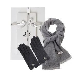 [갤러리아] [닥스]여성 머플러 장갑세트 FK2020235403(케이스,쇼핑백포함)
