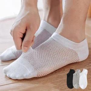 [SB22469]메쉬 단목 양말 페이크삭스 URK-369