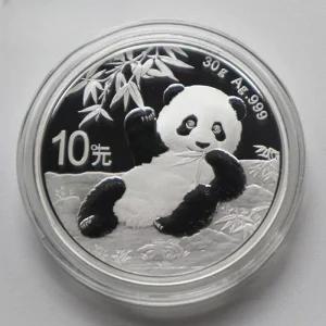 중국은화 순은 팬더 주화