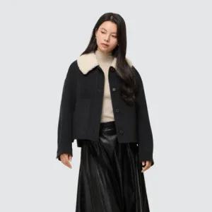 [롯데백화점]시슬리 퍼카라 숏 코트 SACTE1561