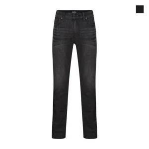 [원더플레이스][더블유스탠다드(W STANDARD)] 맨 원 워싱 블랙 데님 팬츠