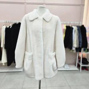 [샤틴]카라넥 페이크퍼 포켓포인트 코트S254C102A03