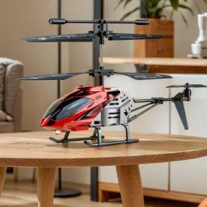 U 35 헬리콥터 무선 원격 실버 헬 핑크 비행 RC 금속 합금 레드 장난감 채널 식 충전 제어