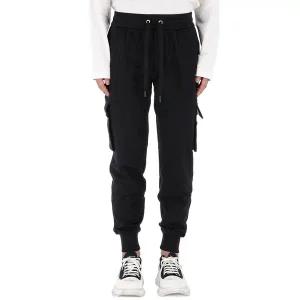 [무스너클][명품] 무스너클 25FW 로고 패치 카고 트랙 팬츠 M35MR777 292