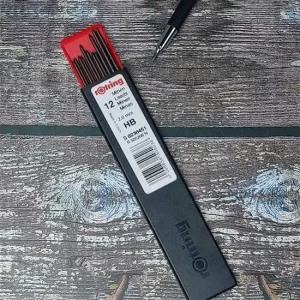 필기구 로트링 2.0mm 홀더샤프용 홀더심 HB 1통(12본입)
