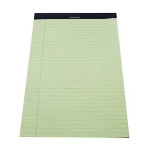 문구 리갈패드 B5 연두 50매 옥스포드