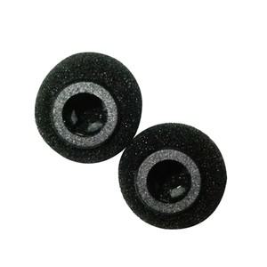 Canfon 2pcs Lavalier Mic 폼 윈드 스크린 커버 (ABS 플라스틱 홀더 포함) 소니호환 호환호환 UWP V1/D11D/