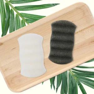 [국내제조] 아임곤약스펀지(대) 물방울형 세안 유아 목욕스펀지