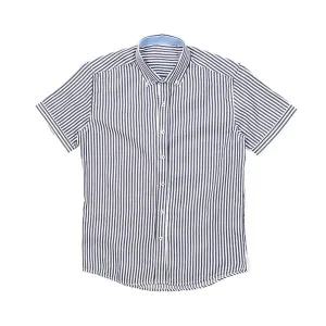 [하프클럽/]웨스턴 남자반팔셔츠 스트라이프 옥스포드셔츠 남