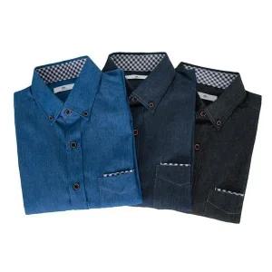 [하프클럽/]데님셔츠 데님남방 셔츠 남자남방 해지남방 해지