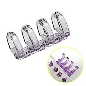 바인더 퍼플 4홀 제본 스프링 문서 링 스프링