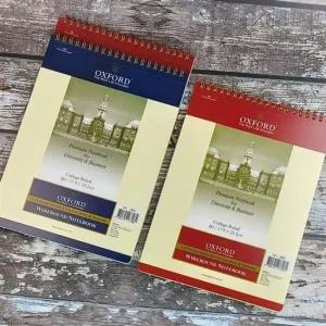 제본노트 브랜빌 옥스포드 B5 80매 절취 스프링노트-상철 2권