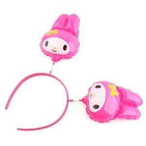풍선나라 헤어밴드 풍선 산리오 캐릭터 마이멜로디 캐릭터