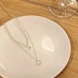 하트목걸이 초커목걸이 레이어드목걸이 포인트목걸