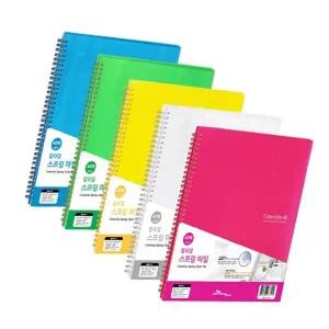 서류화일 스프링화일 A4 40매투명 1P 케이스 파일 보관 서류