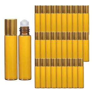 [알티피아]롤온 향수용기 공병 골드 뚜껑 브라운 5ml 30개