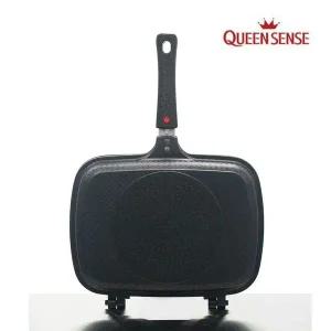 퀸센스 올비아 양면팬 인턱션 티타늄양면팬 대형 프라
