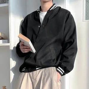 고품질 바시티 캠퍼스룩 봄버 자켓 야구 점퍼 과잠바 가을 캠퍼스룩 (WFFUNNF)