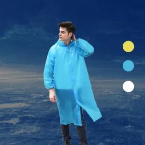 고품질 배달 오래쓰는 EVA 레인코트 휴대용 우비 성인 튼튼한 (WFFUO8C)