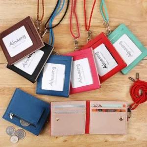 멀티 목걸이 카드 반지갑 W726339