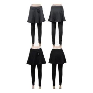 융털 기모 겨울 플레어 치마 레깅스 운동타이즈 홈트 WC0E2E1