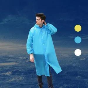 고품질 배달 오래쓰는 EVA 레인코트 휴대용 우비 성인 튼튼한 (WFFUO8C)