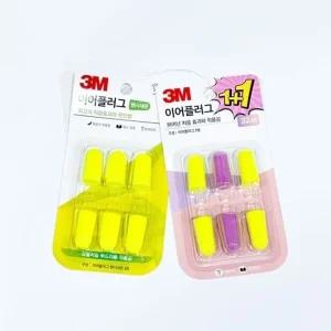 3M 이어플러그 귀마개 팬시네온 리필 (6개+6개) (WFFUJ1O)