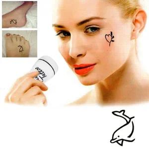 [하프클럽/]그린피앤에스 유앤미 타투 스탬프 라지형 (L7 돌고래)