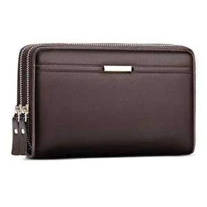 남성 더블 지퍼 장지갑 클러치 고급백 캐주얼지갑 대학생지갑