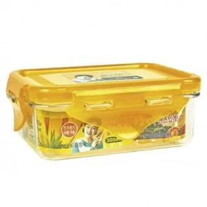 300ml 찬통 냉장고 반찬통 쿨맥시3 직사각 밀폐용기 김치통