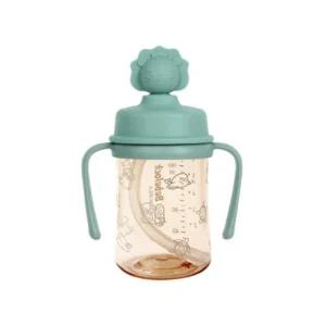 베베락 유아 빨대컵 토퍼 세트 어린이집 준비 딥그린