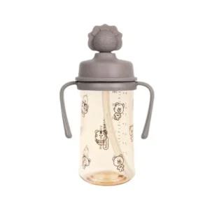 베베락 아기 원터치 빨대컵 우유컵 실리콘 토퍼 초코