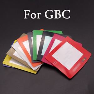 [호환품]Nintend GBC 용 호환 컬러 스크린 플라스틱 미러 패널 게임 콘솔 여러 가지 빛깔의 렌즈 보호대