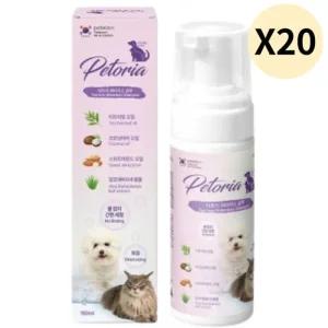 펫토리아 반려동물 샴푸 티트리 발세정제 150ml X20