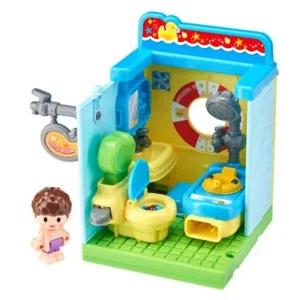 영실업 인형의집 밤이의 비밀 욕실 유아 어린이 장난감