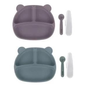 베베락 포네르 플래티넘 실리코노 흡착 식판 2개