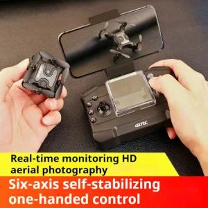 원격 드론 간 4K 콥터 사 미니 제어 헬리 높이 항공 특별 고정 WIFI 국경 접이식