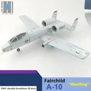 장식DIY 날개 비행기 기계30mm 컨데스크탑 실제 모델 항공기 고정 듀얼 무선RC A10 덕트